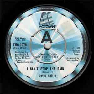 David Ruffin - I Can't Stop The Rain Album
