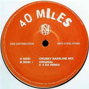 Notts - 40 Miles (UK Garage Mixes) Album