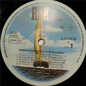 Smokie - Smokie's Greatest Hits Volume 2 Album
