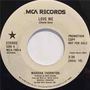 Marsha Thornton - Love Me Album
