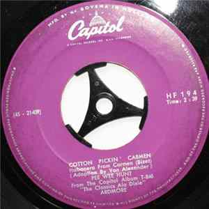 Pee Wee Hunt - Cotton Pickin' Carmen Album