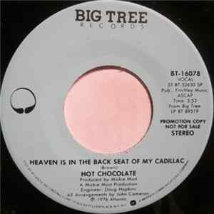 Hot Chocolate - Heaven Is In The Back Seat Of My Cadillac Album