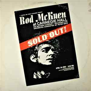Rod McKuen - At Carnegie Hall Album