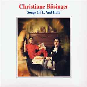 Christiane Rösinger - Songs Of L. And Hate Album