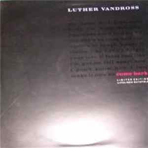Luther Vandross - Come Back Album