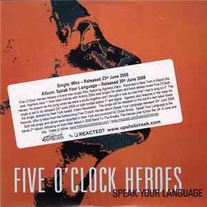 Five O'Clock Heroes - Speak Your Language Album
