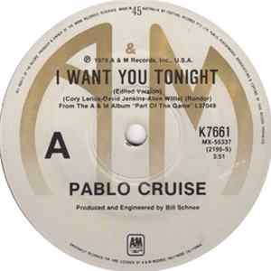Pablo Cruise - I Want You Tonight Album
