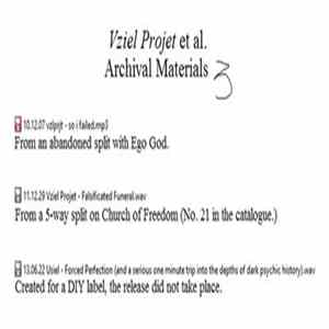 Vziel Projet Et Al. - Archival Materials 3 Album