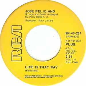 Jose Feliciano - Life Is That Way Album