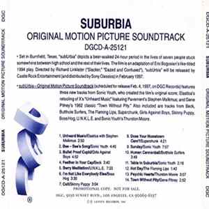 Various - SubUrbia: Original Motion Picture Soundtrack Album