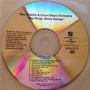 Ray Charles + Count Basie Orchestra - Ray Sings Basie Swings Album