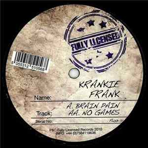 Krankie Frank - Brain Pain Album