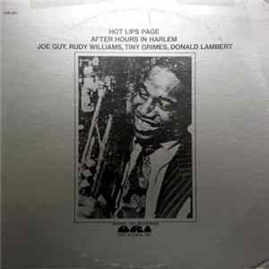 Hot Lips Page - After Hours In Harlem Album