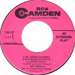 Billy Williams And The Pecos River Rogues - Livin' In Western Style Album