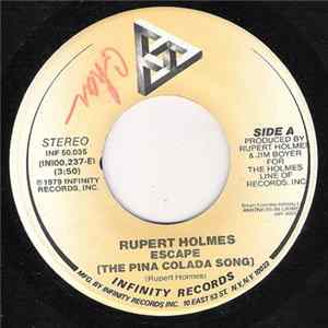 Rupert Holmes - Escape (The Pina Colada Song) Album