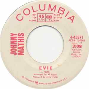 Johnny Mathis - Evie Album