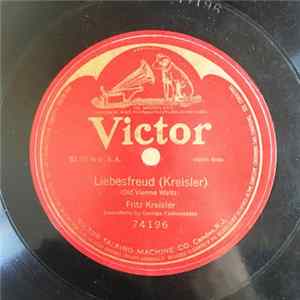 Fritz Kreisler - Liebesfreud Album