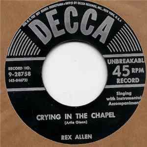 Rex Allen - Crying In The Chapel Album