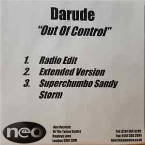 Darude - Out Of Control Album