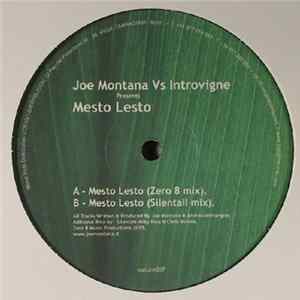 Joe Montana Vs Introvigne - Mesto Lesto Album