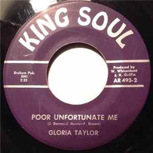 Gloria Taylor - You Might Need Me Another Day/Poor Unfortunate Me Album
