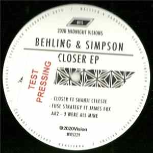 Behling & Simpson - Closer EP Album