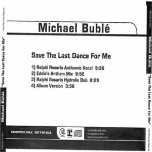 Michael Bublé - Save The Last Dance For Me Album