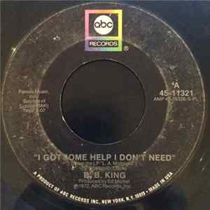 B.B. King - I Got Some Help I Don't Need Album