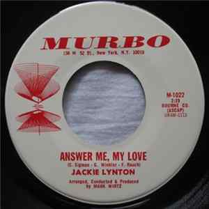 Jackie Lynton - Answer Me, My Love Album
