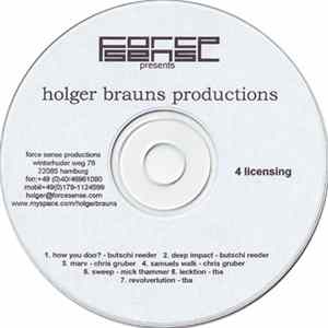 Various - Force Sense Presents Holger Brauns Productions Album