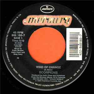 Scorpions - Wind Of Change / Money And Fame Album