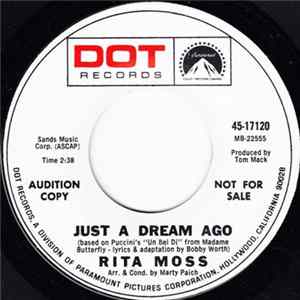 Rita Moss - Just A Dream Ago Album