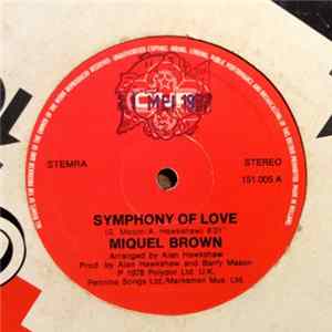 Miquel Brown - Symphony Of Love / When Did It All Begin To End? Album