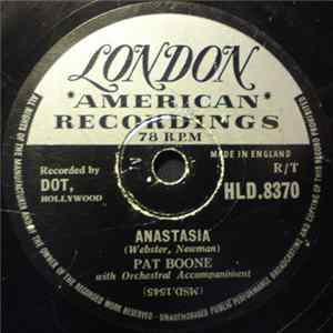 Pat Boone - Anastasia / Don't Forbid Me Album