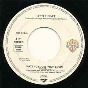 Little Feat - Hate To Loose Your Lovin' Album