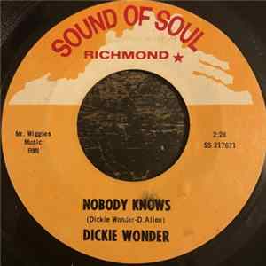 Dickie Wonder - Nobody Knows Album
