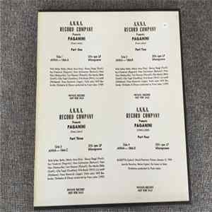Franz Lehár, Willi Boskovsky, Esther Réthy, Georg Oeggl - Paganini Album