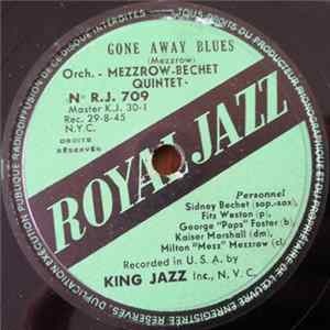Mezzrow-Bechet Quintet - Gone Away Blues / Jelly Roll Album