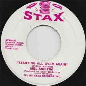 Mel And Tim - Starting All Over Again / It Hurts To Want It So Bad Album