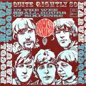 Procol Harum - Quite Rightly So Album