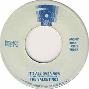 The Valentinos - It's All Over Now / Lookin' For A Love Album