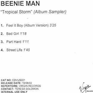 Beenie Man - Tropical Storm (Album Sampler) Album