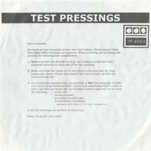 Demdike Stare - Testpressing #004 Album