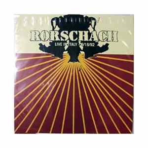 Rorschach - Live In Italy 6/18/92 Album