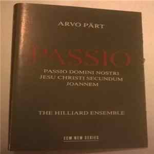Arvo Pärt - The Hilliard Ensemble - Passio Album