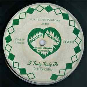 Don Ghostey - I Truly Truly Do Album