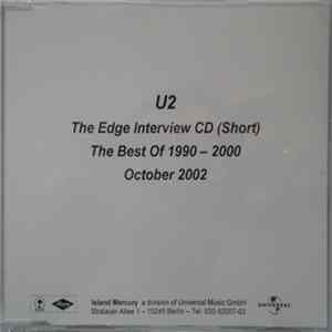 U2 - The Edge Interview CD (Short) Album