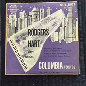 Various - Rodgers And Hart Piano Varieties Album