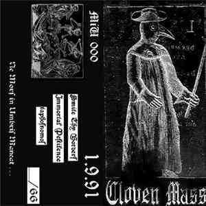 Cloven Mass - Rehearsal 1.9.91 Album