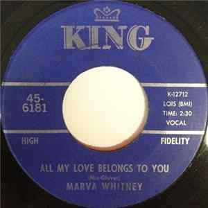 Marva Whitney - I'll Work It Out Album